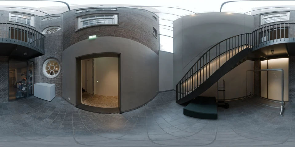 Skylit atrium
