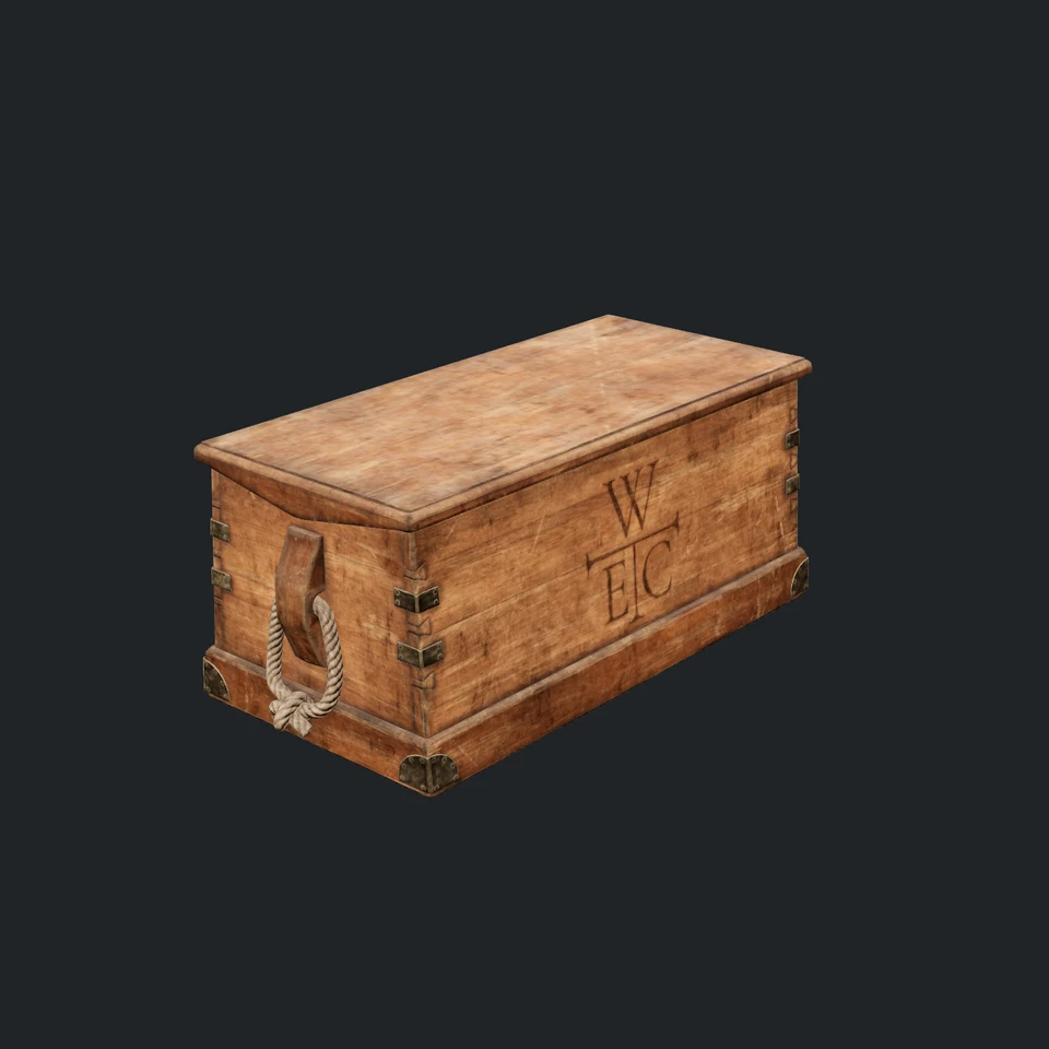 Wooden crate
